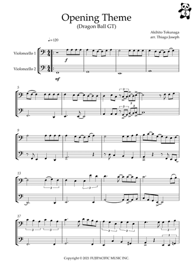 Dragon Ball Gt (arr. Thiago Joseph)