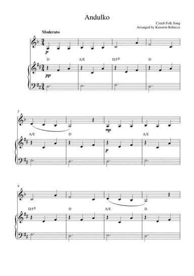 Andulko (arr. Kaiserin Rebecca)