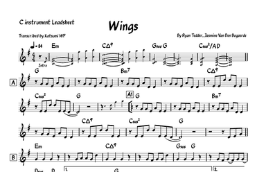 Wings (arr. Katsumi WF)