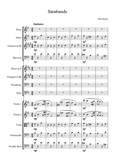 Sarabande - Orchestra