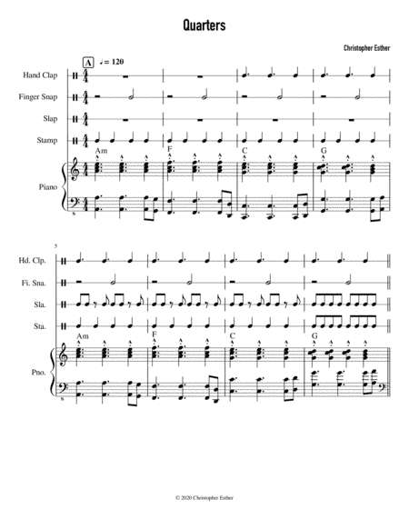 Quarters (Beginning Rhythm Ensemble)