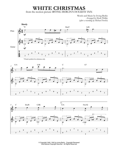White Christmas (arr. Mark Phillips)