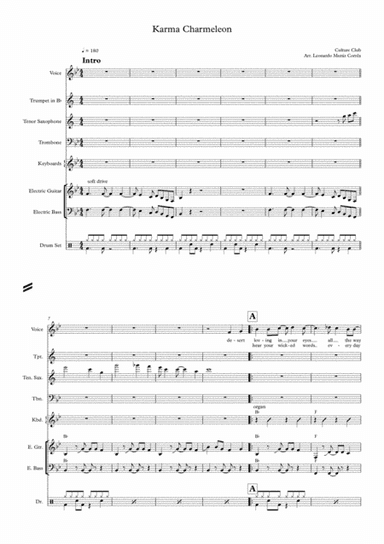 Karma Chameleon (arr. Leonardo Muniz Corrêa)