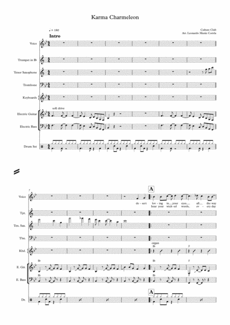 Karma Chameleon (arr. Leonardo Muniz Corrêa)