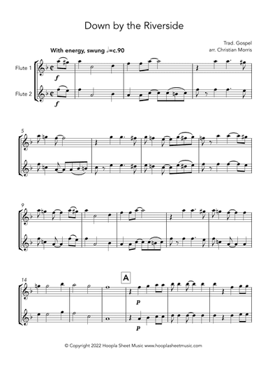 Down by the Riverside (arr. Christian Morris)