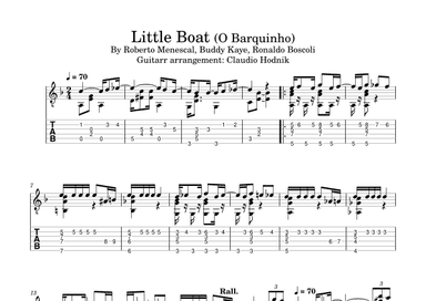 Little Boat (o Barquinho) (arr. Claudio Hodnik)