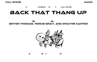 Back That Azz Up (arr. Jonathan Nelson)
