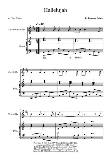 Hallelujah (arr. Ygor Nunes)