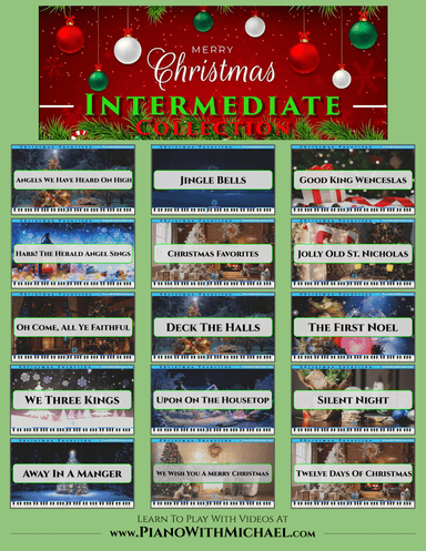 Christmas Favorites Collection - Intermediate (arr. PianoWithMichael.com)