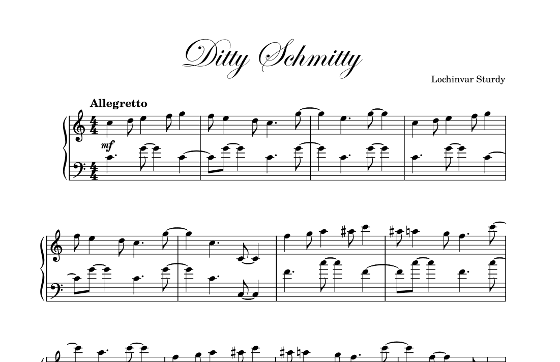 Ditty Schmitty