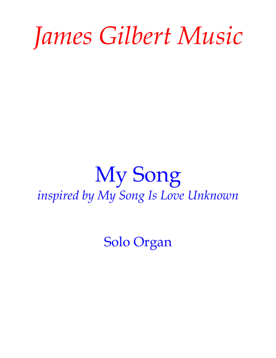 My Song (Is Love Unknown)