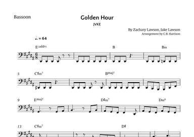 Golden Hour (arr. C. B. Harrison)