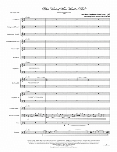 What Kind Of Man Would I Be? (arr. Patrick Sheehan)