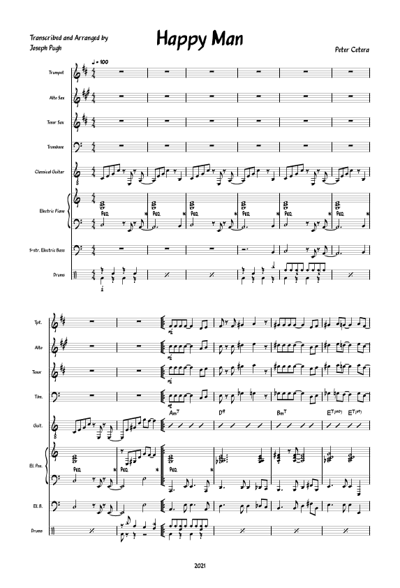 Happy Man (arr. Joseph Pugh)