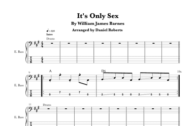 It's Only Sex (arr. Daniel Roberts)