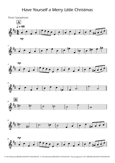 Have Yourself A Merry Little Christmas (arr. Ygor Nunes)