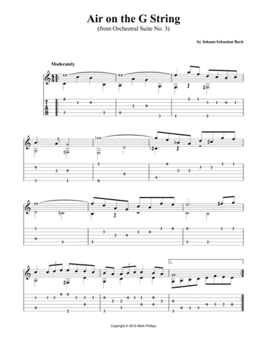Air on the G String (arr. Mark Phillips)