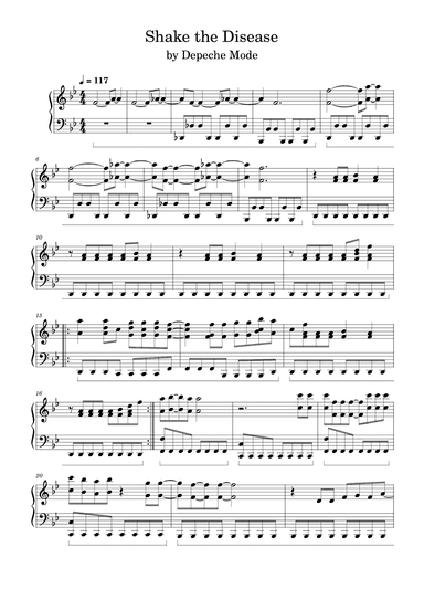 Shake The Disease (arr. Anya Alston)