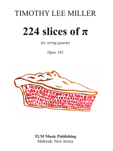 224 slices of pi