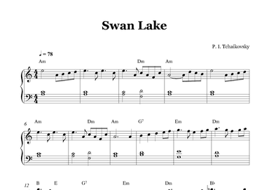 Swan Lake (arr. Gabriel Oliveira)