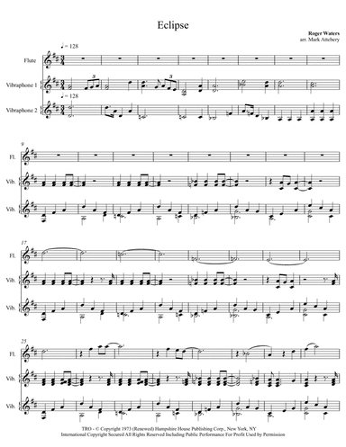 Eclipse (arr. Mark Attebery)