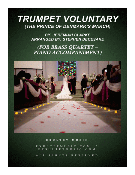 Trumpet Voluntary (for Brass Quartet - Piano Accompaniment) (arr. Stephen DeCesare)