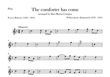 The comforter has come (arr. Davi Rocha Campos)