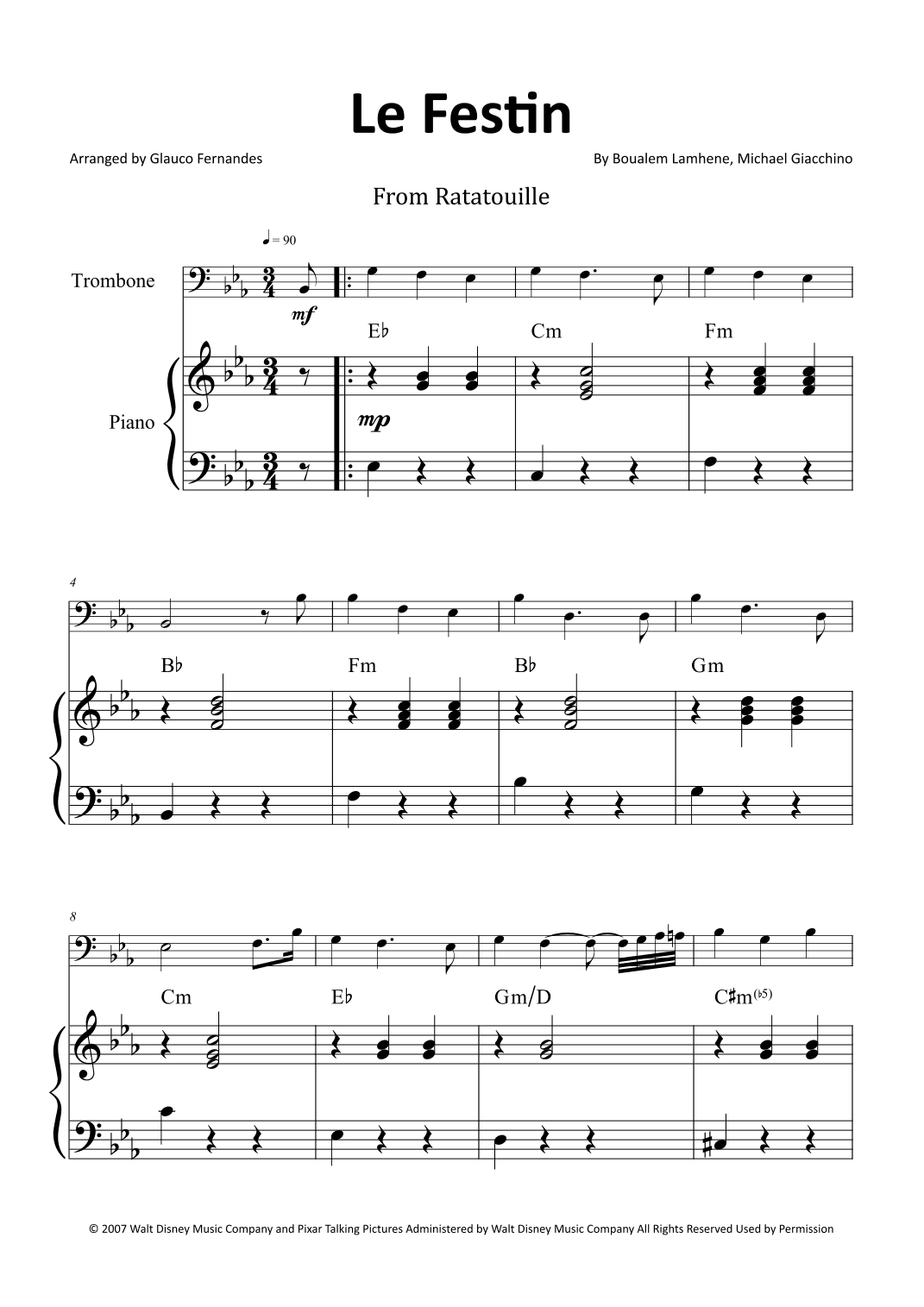 Le Festin (arr. Glauco Fernandes)