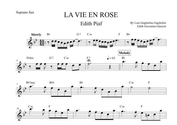 La Vie En Rose (elena Urioste And Tom Poster Version) (arr. Leo Silva)
