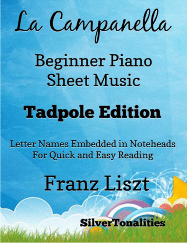 La Campanella Beginner Piano Sheet Music 2nd Edition (arr. SilverTonalities)
