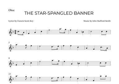 THE STAR-SPANGLED BANNER (arr. Alex Nunes Rodrigues)