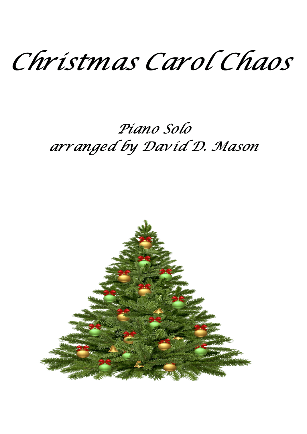 Christmas Carol Chaos (arr. David Mason)