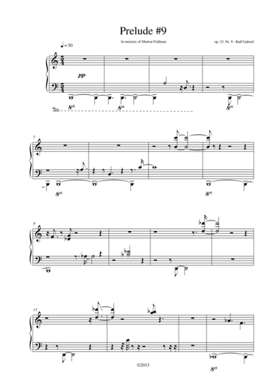 Prelude op. 23 Nr. 9