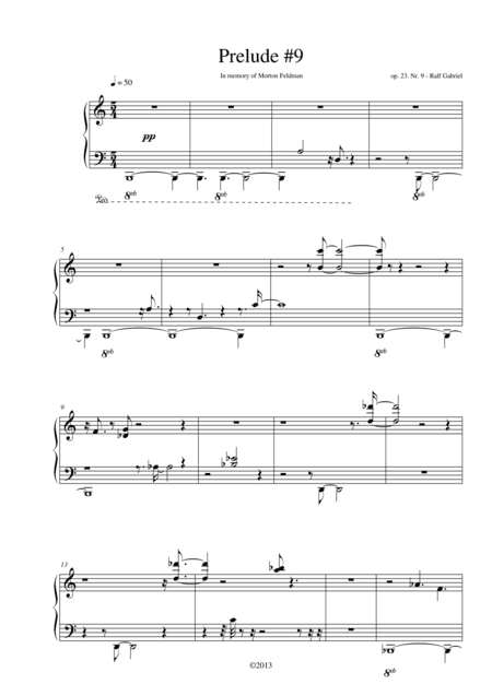 Prelude op. 23 Nr. 9