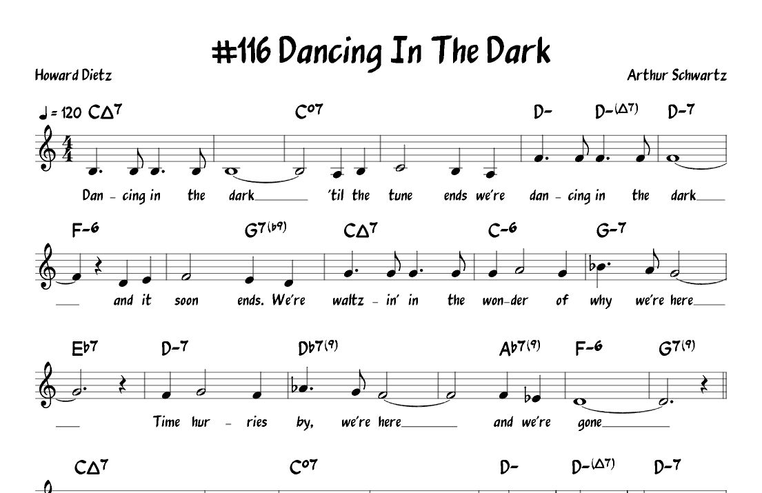 Dancing In The Dark (arr. John Fries)