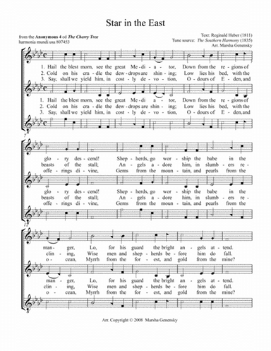 Anonymous 4: Star in the East (arr. Marsha Genensky)