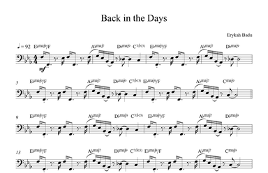 Back In The Day (puff) (arr. Furkan Barut)