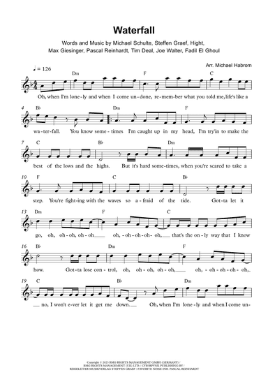 Waterfall (arr. Michael Habrom)