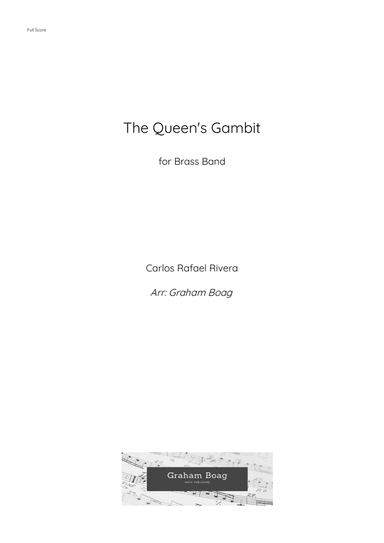 The Queen's Gambit (arr. Graham Boag)