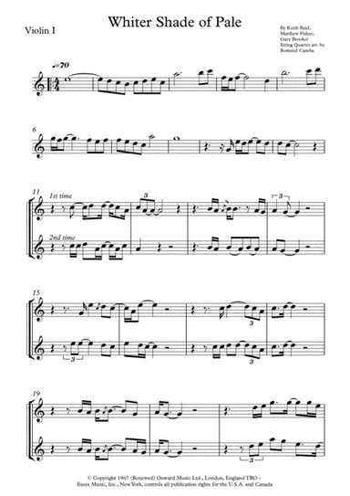 A Whiter Shade Of Pale (arr. Rommel Camba)