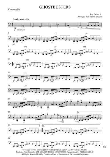 Ghostbusters (arr. Lorraine Deacon)
