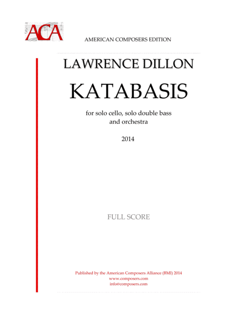 [Dillon] Katabasis