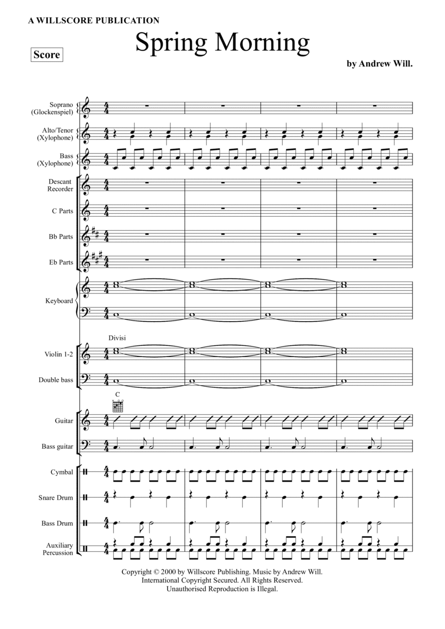 Spring Morning (Orff Ensemble)