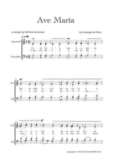 Ave Maria (arr. Michael H. Kuhn)