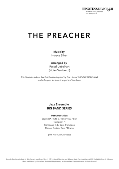 The Preacher (arr. Pascal Uebelhart)