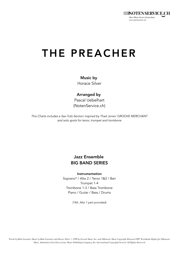The Preacher (arr. Pascal Uebelhart)