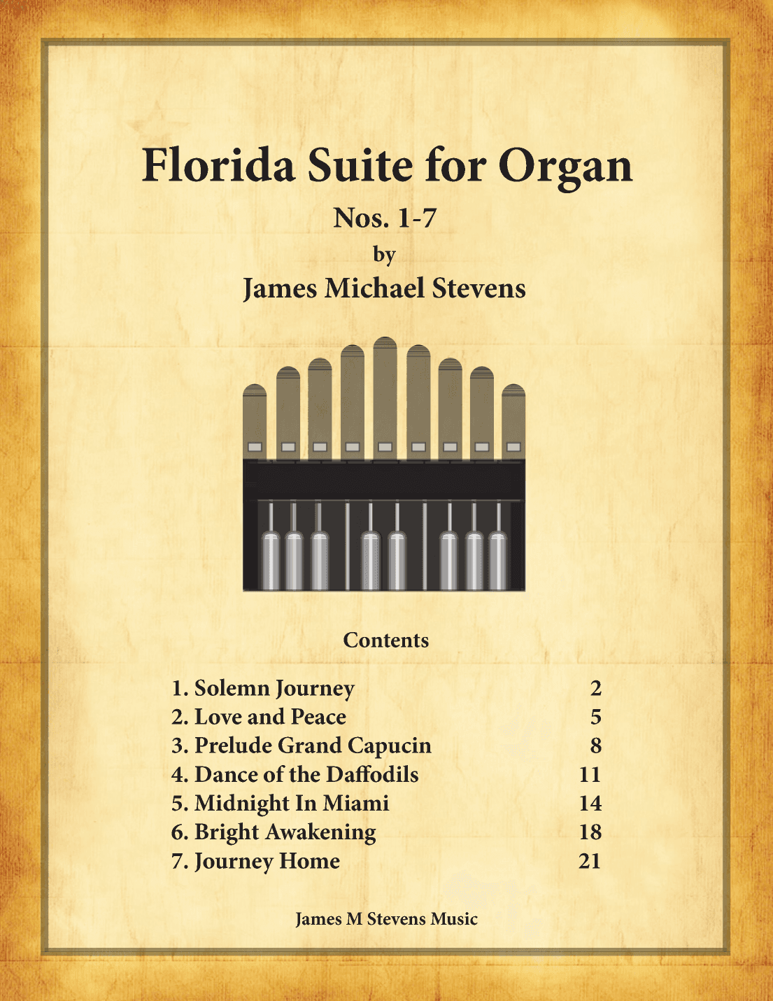 Florida Suite for Organ - Nos. 1-7