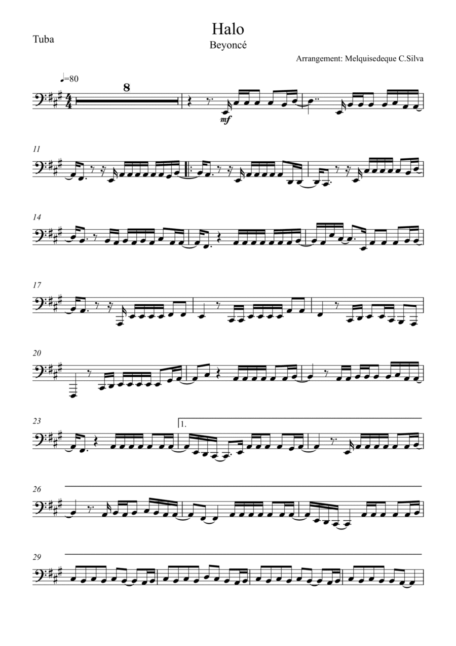 Halo (arr. Melquisedeque C.Silva)