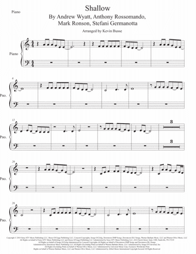 Shallow (arr. Kevin Busse)