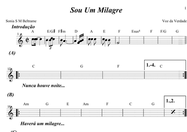 Sou Um Milagre